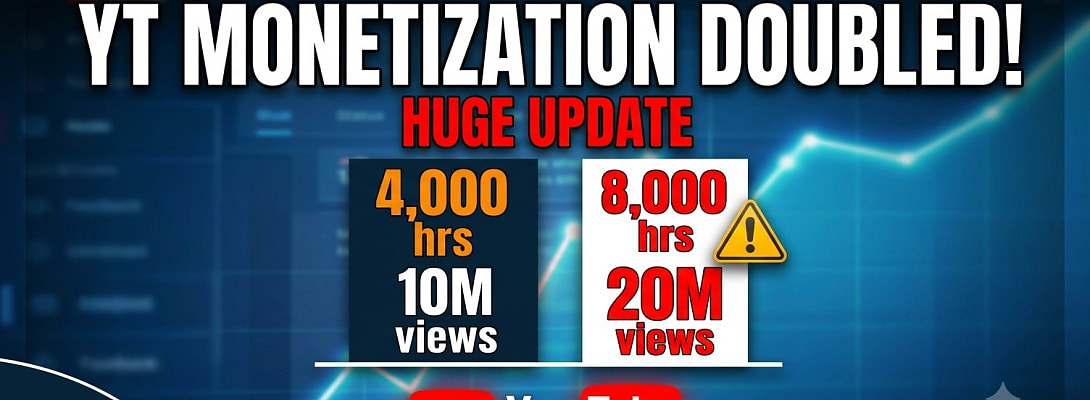 BREAKING - This is a MASSIVE YouTube Monetization Update