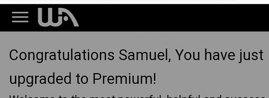 Going Premium for my 2nd Month