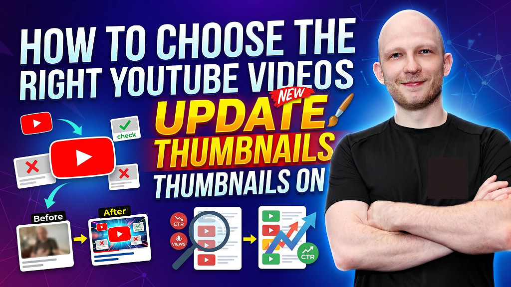 How to Choose The Right YouTube Videos to Update Thumbnails on