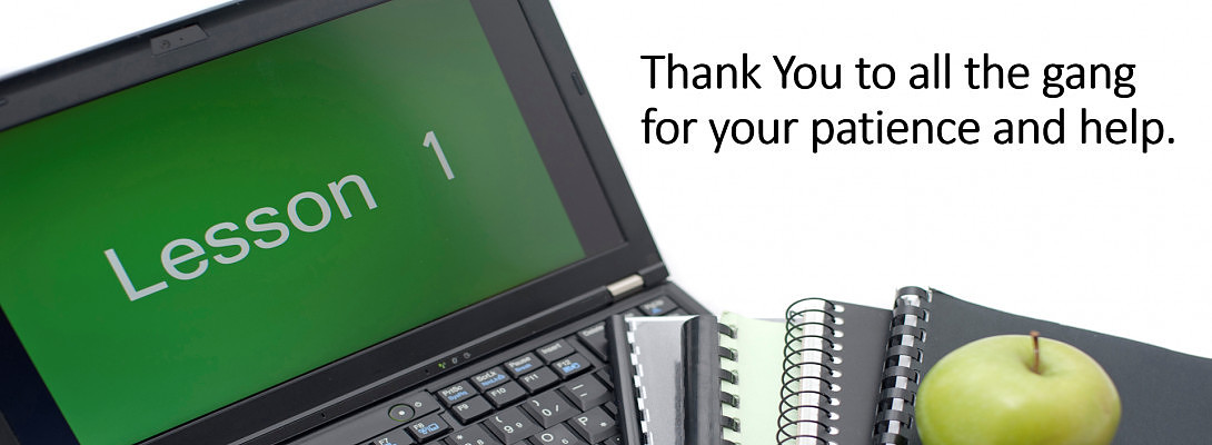 Thank You For Your Patience And Help