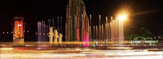 Today is Friday and This Picture of Tugu Bamboo Runcing in Pontianak.