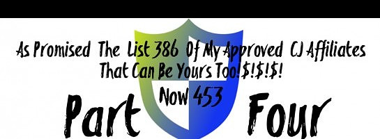 Affiliate Approval List Four.