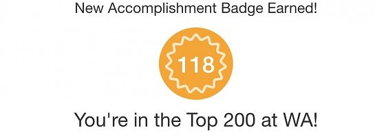 Top 200 Thank You Everybody!