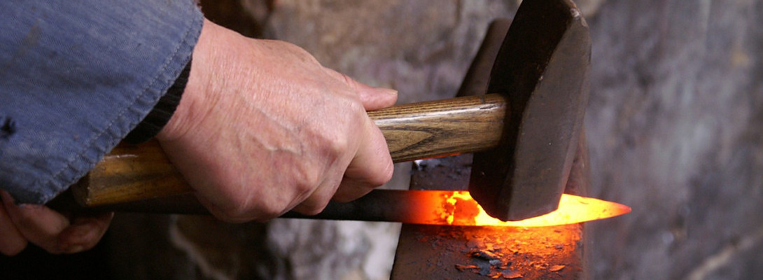 Strike while the iron is hot.