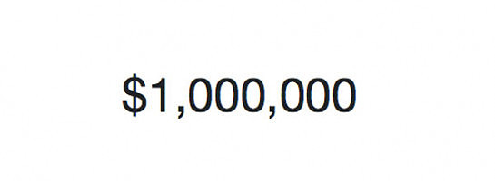 How to make $1,000,000.00