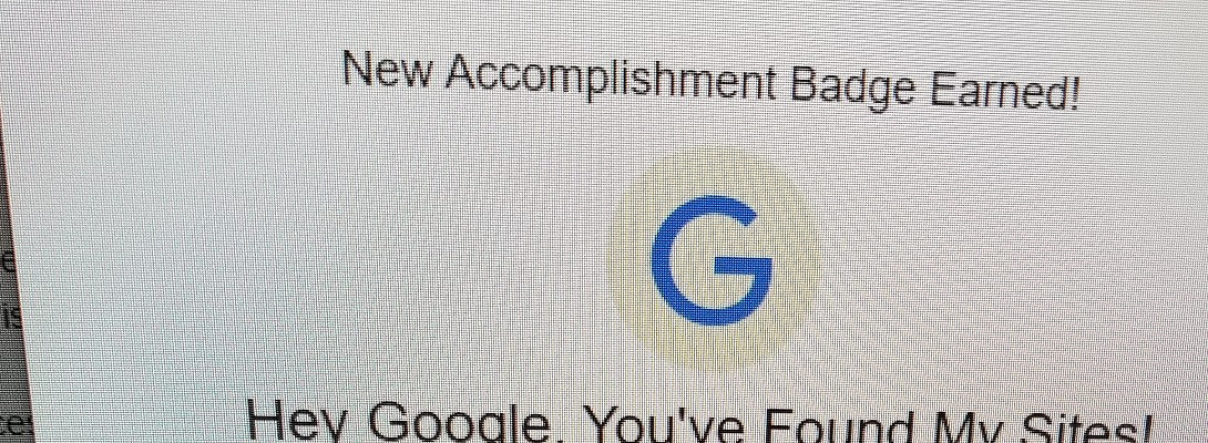 GooGle Says That My Site Has been Indexed