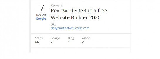 Ranking on Page 1 on Google, Bing And Yahoo