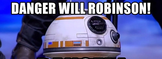 Warning! Warning Will Robinson