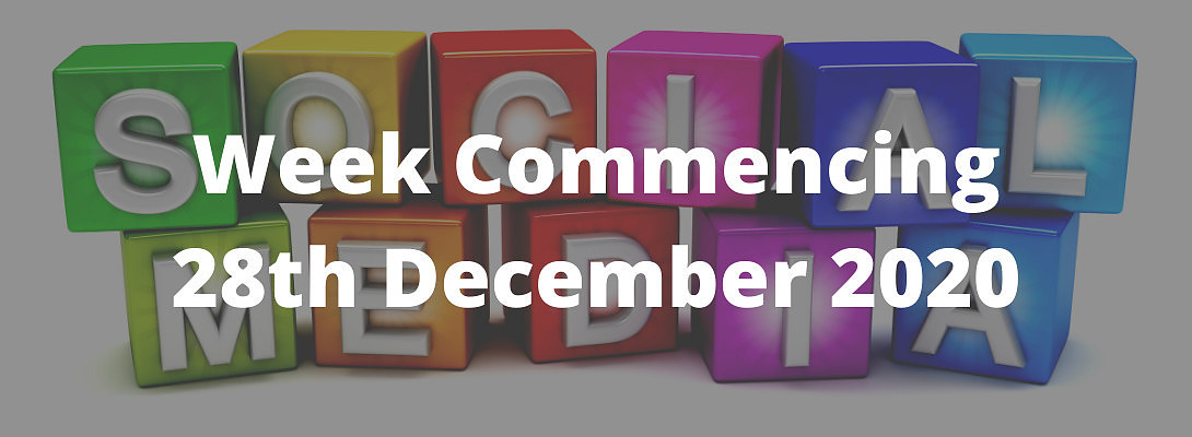 Social Media Content Ideas for wc 28th December 2020