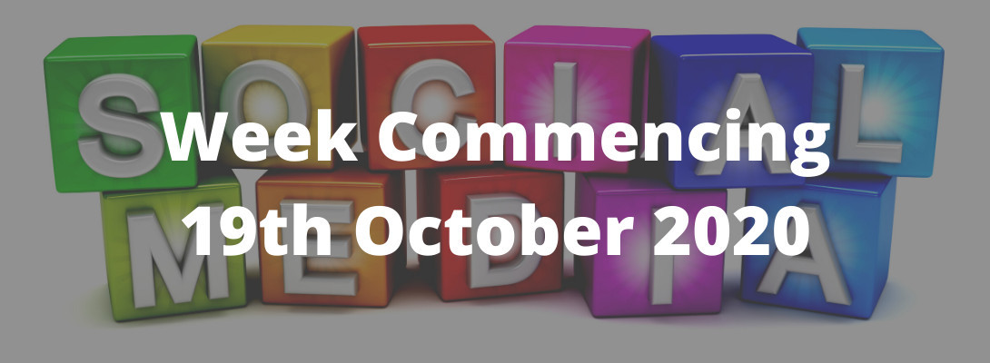 Social Media Content Ideas for wc 19th October 2020