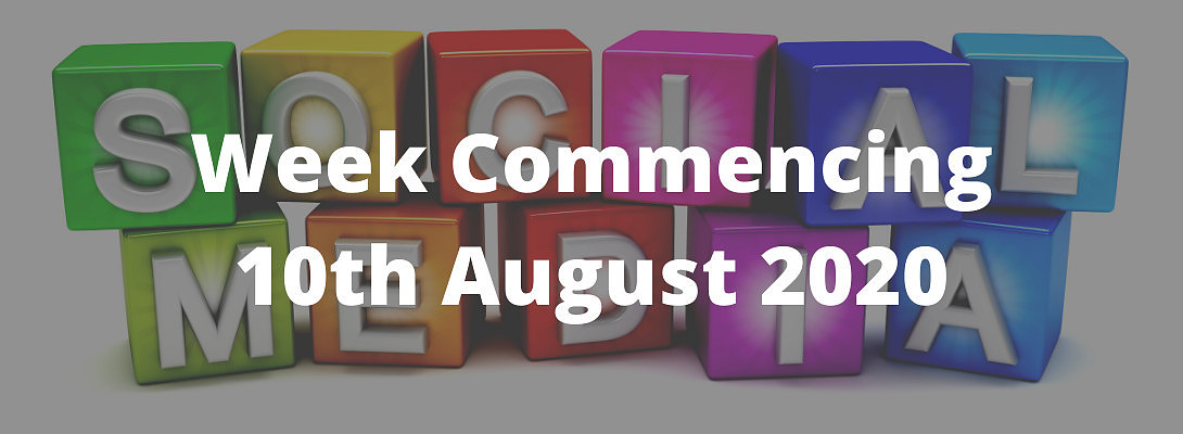 Social Media Content Ideas for wc 10th August 2020