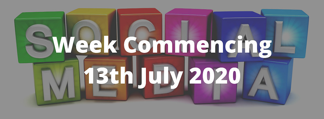 Social Media Content Ideas for wc 13th July 2020