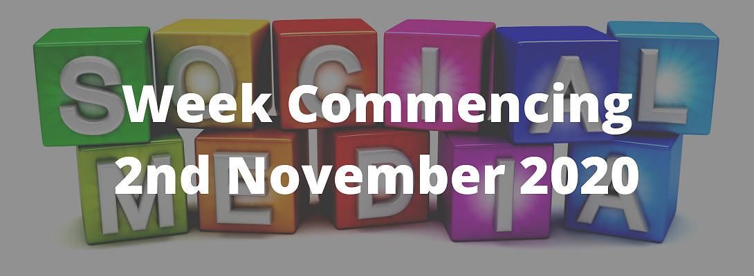 Social Media Content Ideas for wc 2nd November 2020