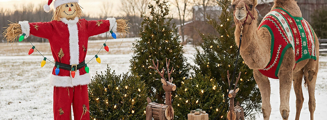 Christmas Cookies, Camels, and Questionable Decorations
