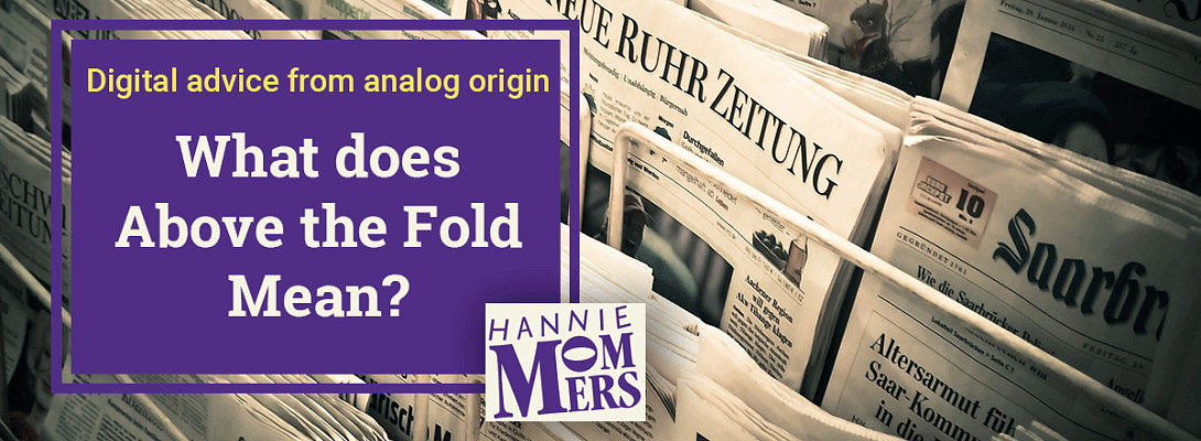 What does Above the Fold Mean?