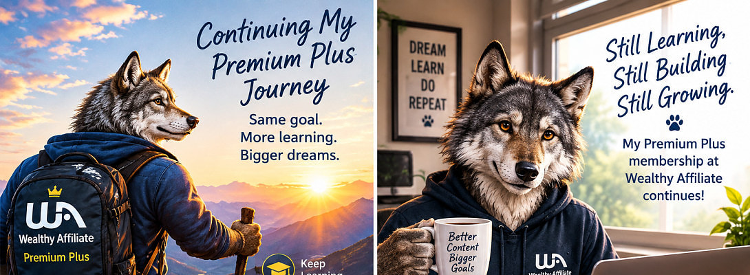 Continuing My Premium Plus Journey at Wealthy Affiliate
