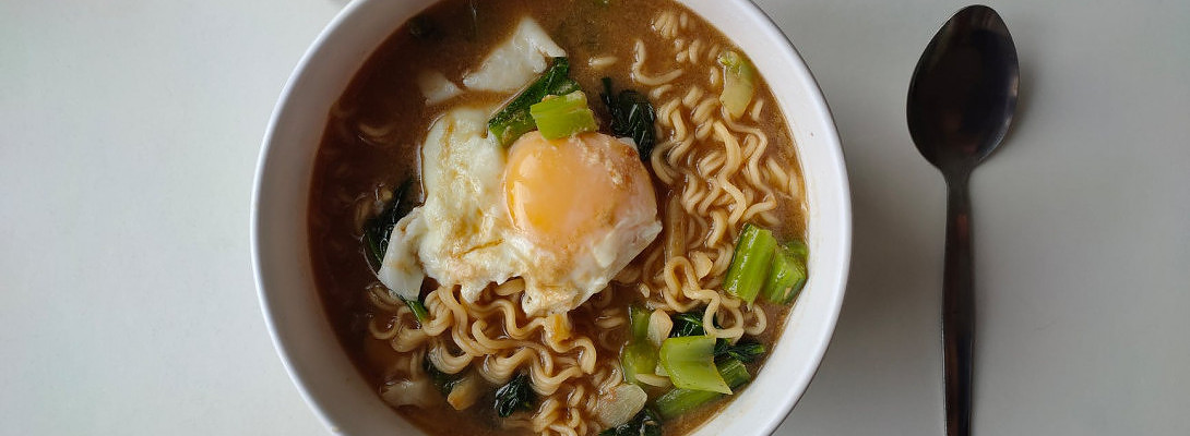 A bowl of noodle soup for the soul