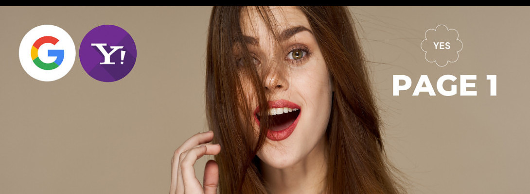 Yes. yes. yes. made it to page 1 - Google and Yahoo