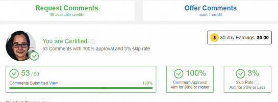 Became a Certified Commentator Today!