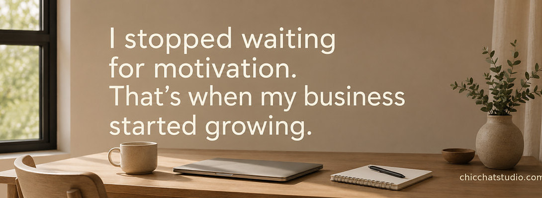 I Stopped Waiting for Motivation