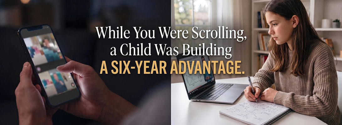 While You Were Scrolling, a Child Was Building a Six-Year Advantage