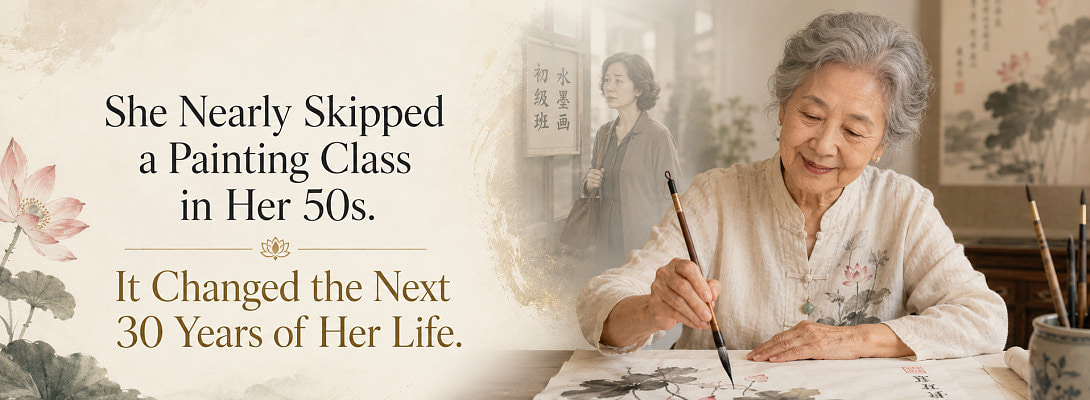 She Nearly Skipped a Painting Class in Her 50s. It Changed the Next 30 Years of Her Life.