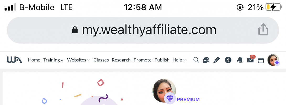 I am so much convinced that I decided to get Premium after four hours of my signing up wealthy Affi