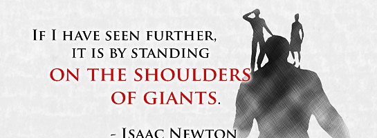 Standing on the Shoulders of Others.