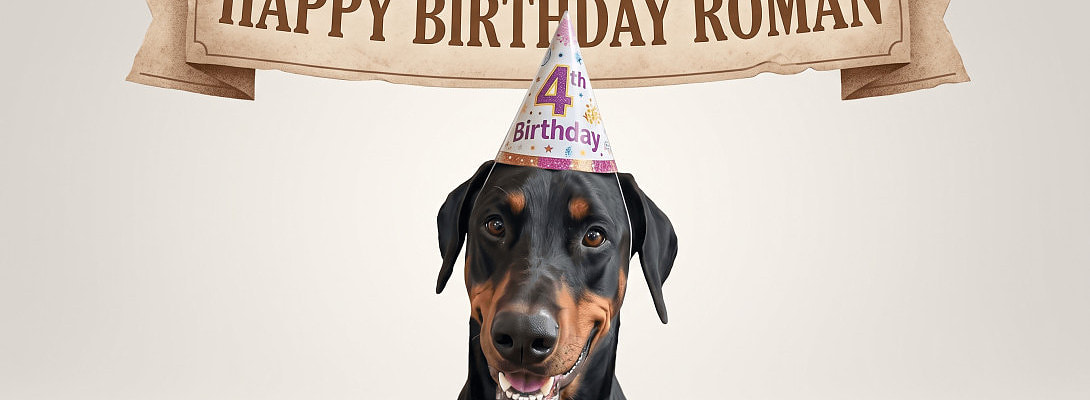 Another birthday it's my furbaby Grandson's Birthday 4 years old Yesterday