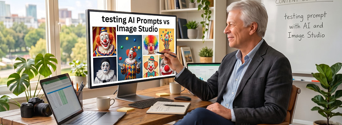 Testing AI Prompt and images vs WA's Image studio