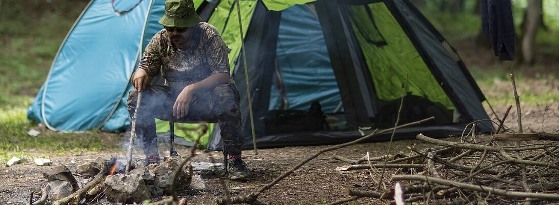 Camping with your new light weight grill and more!