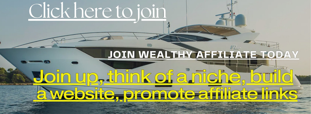 I didn't even know where to put my affiliate links?