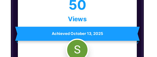 The first 50 Views on my Youtube Channel — And Yes, I’m Celebrating!