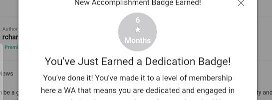 Dedication Badge!