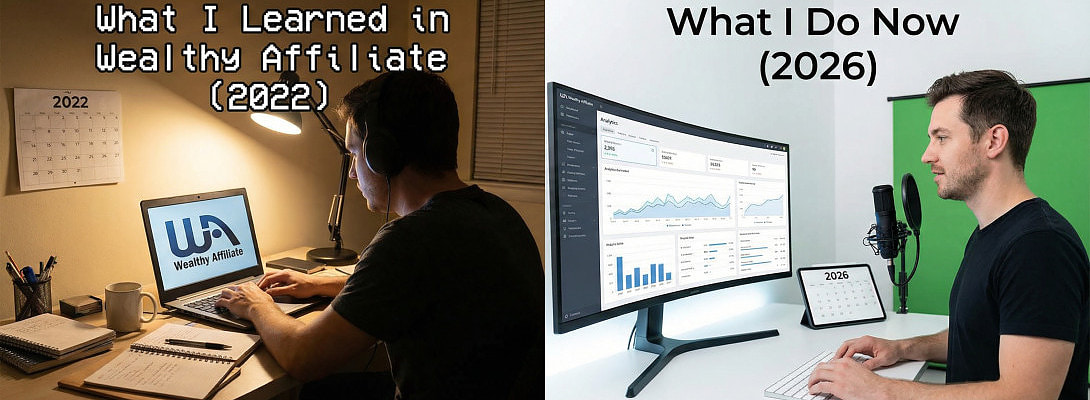What I Learned in Wealthy Affiliate (2022) vs What I Actually Do Now (2026)