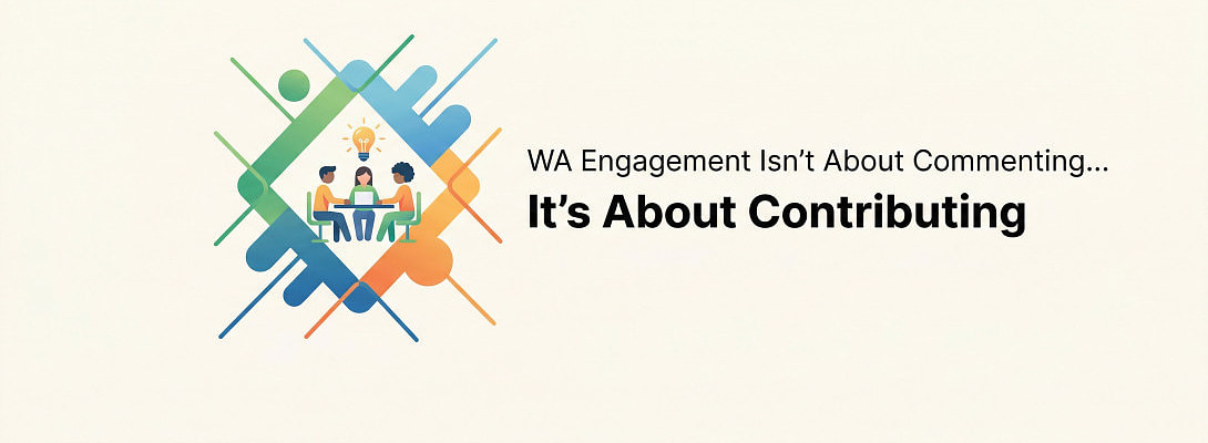 WA Engagement Isn’t About Commenting… It’s About Contributing
