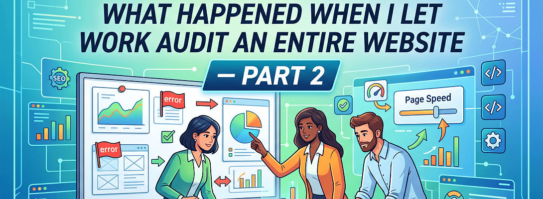 What Happened When I Let GPT's Work Mode Audit an Entire Website — Part 2