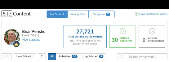 My 1 Month Anniversary