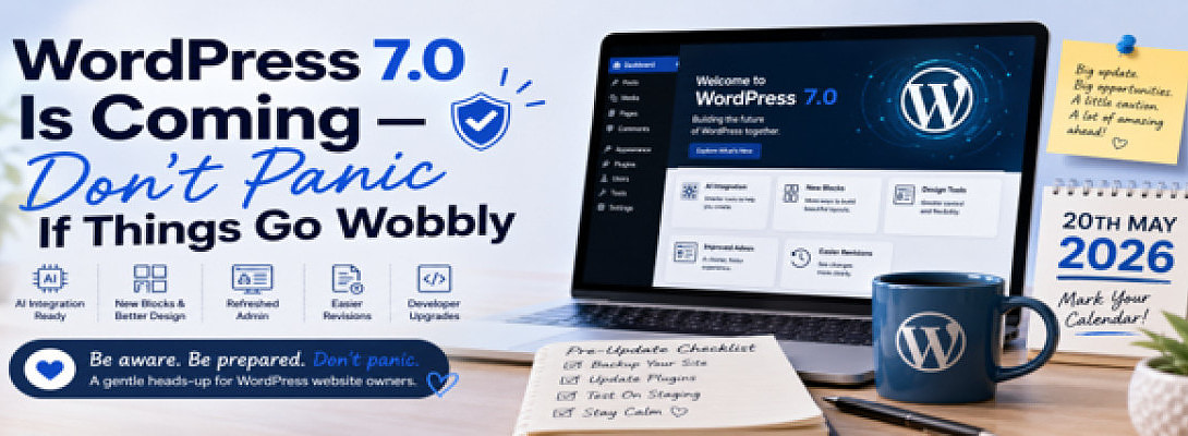 WordPress 7.0 Is Coming — Don’t Panic If Things Go Wobbly