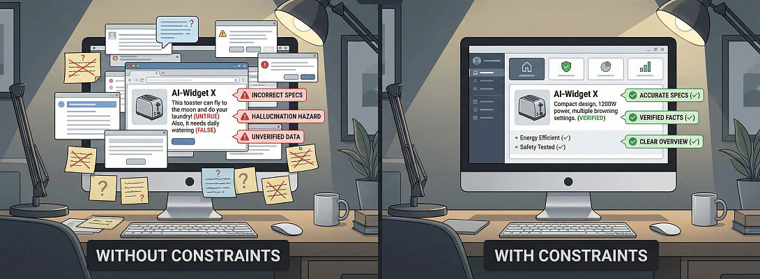 Constraint Prompts That Prevent AI Nonsense