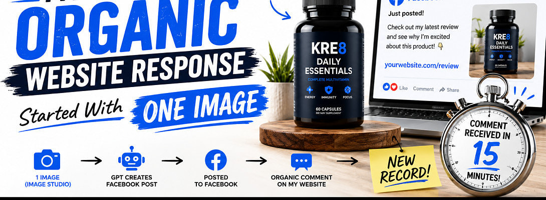 My Fastest Organic Website Response Started With One Image