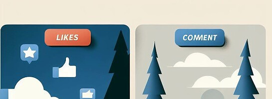 Content Creation Vs Likes And Comments