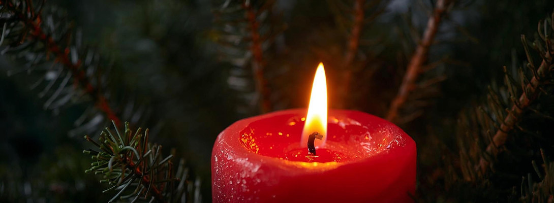 the Fourth Advent Candle