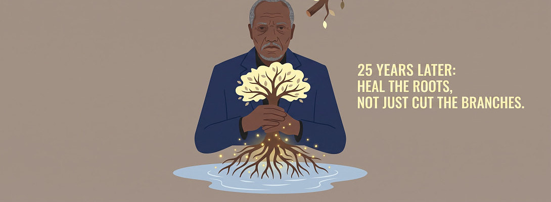 25 Years Later: Heal The Roots, Not Just Cut The Branches