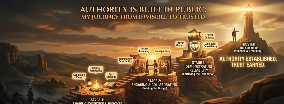 Authority Is Built in Public: My Journey from Invisible to Trusted