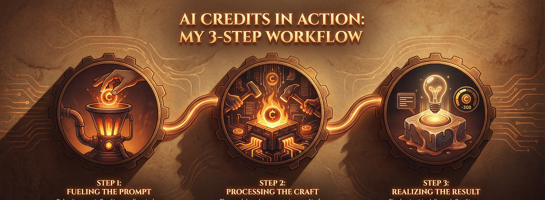 AI Credits in Action: My 3-Step Workflow