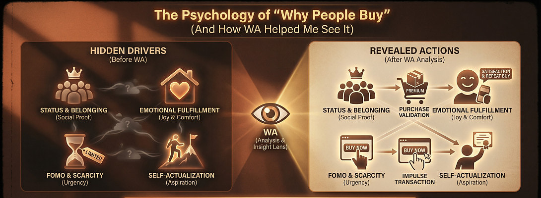 The Psychology of “Why People Buy” (And How WA Helped Me See It)