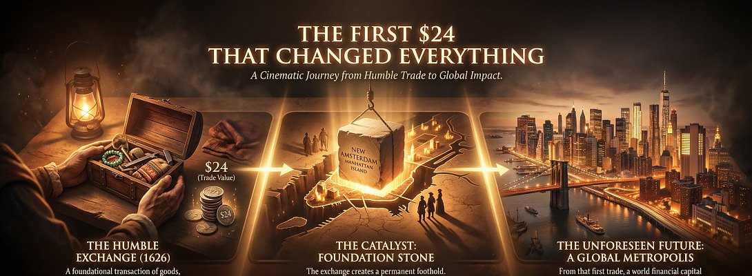The First $24 That Changed Everything