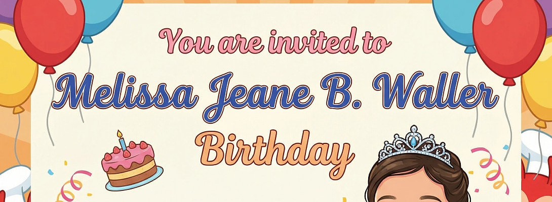 I am amazed. How did WA Image Studio make Melissa's birthday celebration.