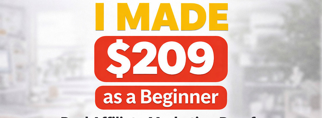 I Made $209 With Affiliate Marketing, My Honest Wealthy Affiliate Experience